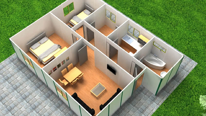 Prefabrik - Prefabrik Ev - 30m2 prefabrik Prefabrik - Prefabrik Ev - 30m2 prefabrik